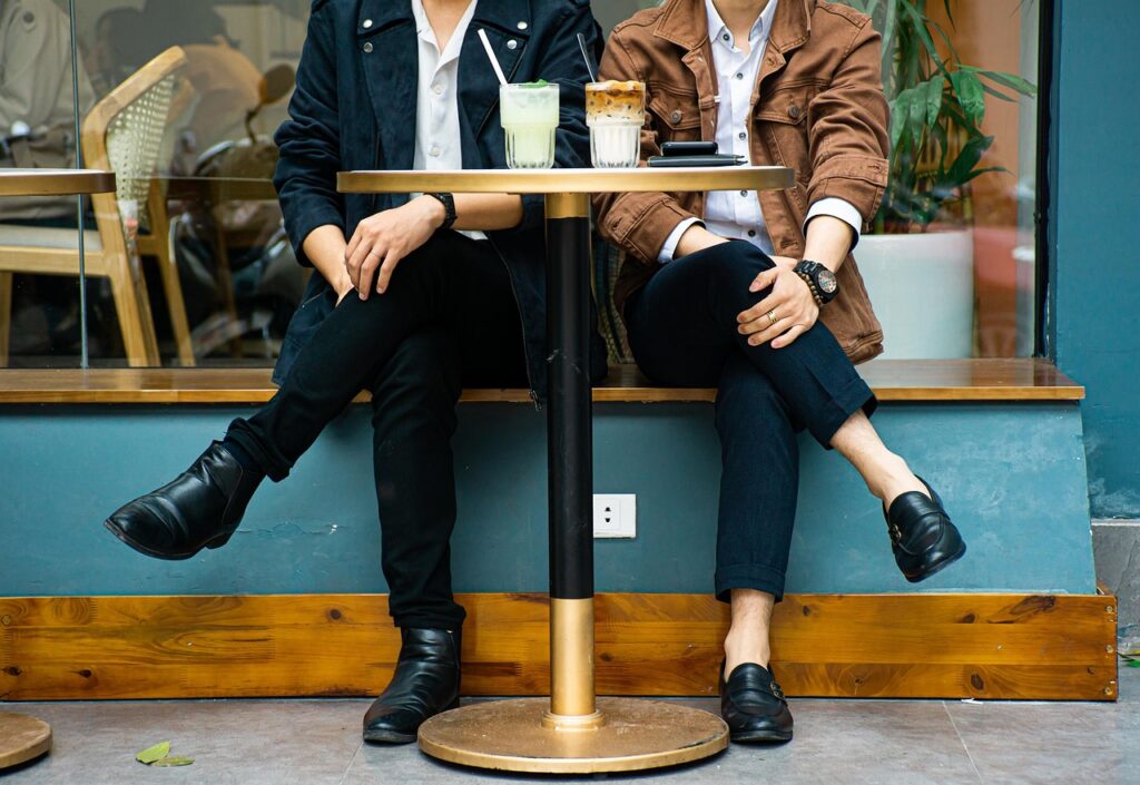 casal café viagem